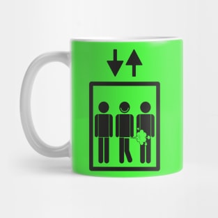 Fart in an elevator Mug